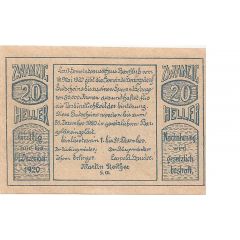 20 Heller Herzogsdorf