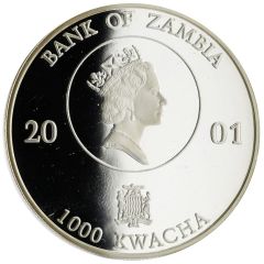 1000 Kwacha 75th Birthday of Queen Elizabeth II