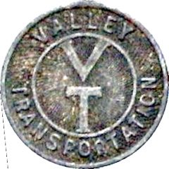 Fare Check Token - Valley Transportation Lemoyne, Pennsylvania