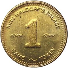 1 Game Token - King Waldorf`s Palace