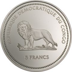 5 Francs Kingfisher
