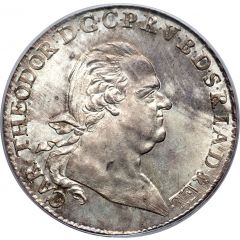 1 Conventionsthaler - Charles Theodor