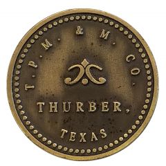 1 Stick Dynamite - T.P.M. and M. CO. Thurber, Texas, Replica