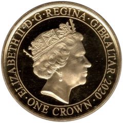 1 Crown - Elizabeth II Enemy Planes