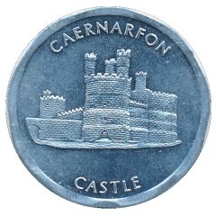 50 Pence - National Transport Token Caernarfon Castle
