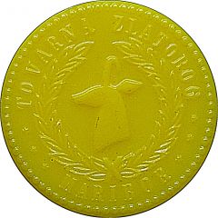 Token - Tovarna Zlatorog Maribor, yellow