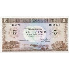 5 Pounds Ulster Bank