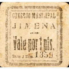 1 Peseta Jimena