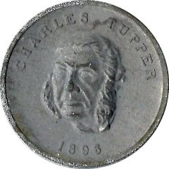 Shell Oil Token - Prime Ministers of Canada 1896 - Charles Tupper