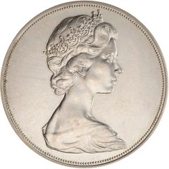 Pattern - 1 Dollar - Elizabeth II 2nd Portrait