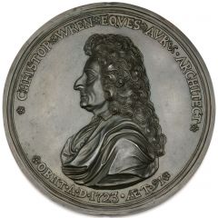 Medal - Death of Sir Christopher Wren