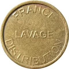 Car Wash Token - Lavage France Distribution 19,5 mm
