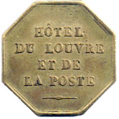 Token - Hôtel du Louvre et de la Poste Valence