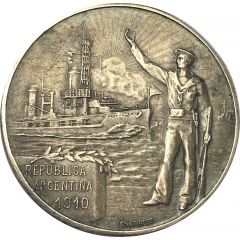 Medal - Centenary of the Argentine Navy