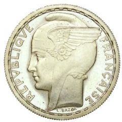 Préparation de la 5 francs Pétain essai de bazor