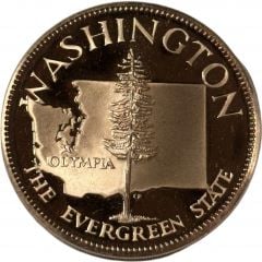 Medal - States of the Union Washington