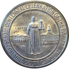 1/2 Dollar Columbia Sesquicentennial