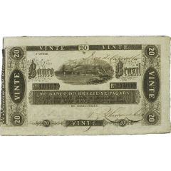 20 Mil Réis 3rd.Banco do Brazil, 3rd. Series