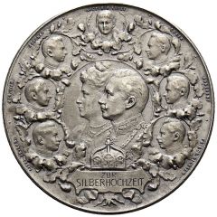 Silver wedding of Wilhelm II and Auguste Victoria