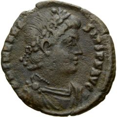 Nummus - Theodosius I CONCORDIA AVGGG, Θ-Φ, Antioch