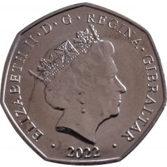 50 Pence - Elizabeth II Posthumous, Christmas 2022