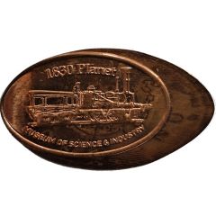 Elongated Coin - 1830 Planet train
