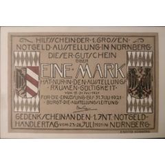 1 Mark Notgeld-Ausstellung