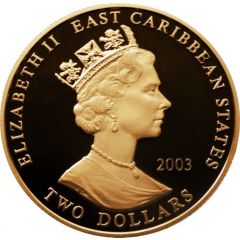 2 Dollars - Elizabeth II King Richard I