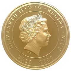 100 Dollars - Elizabeth II Moomin