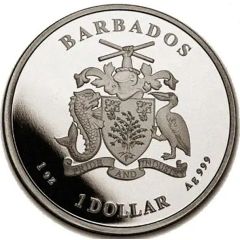 1 Dollar Seahorse