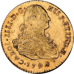 2 Escudos - Carlos IV