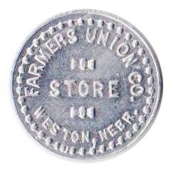 5 Cents - Farmers Union Company Store Weston, Nebraska