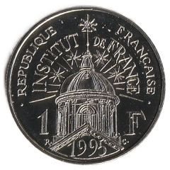 1 franc Institut de France Nickel