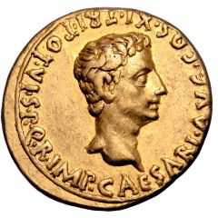 Aureus - Augustus CIVIB ET SIGN MILIT A PART RECVPER