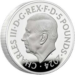 5 Pounds - Charles III Paris, Silver Proof