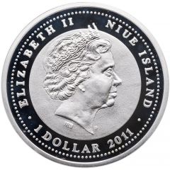 1 Dollar - Elizabeth II Year of the Dragon