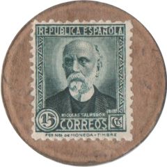 15 Centimos Nicolas Salmeron