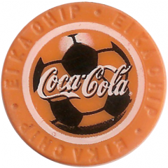 Shopping Cart Token - Coca Cola red