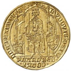 1 Franc a pied - Louis II de Male