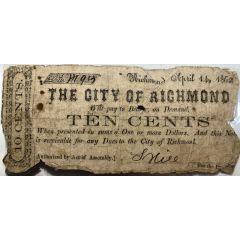 10 Cents City of Richmond