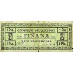 1 Peseta Fiñana