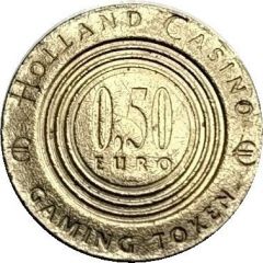 Token - 0.50 Euro - Holland Casino Incuse Version