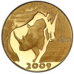 100 Rand - 1 Ounce Natura - White Rhino