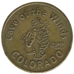 Game Token - Cave of the Winds Manitou Springs, Colorado