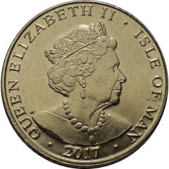 5 Pence - Elizabeth II 5th portrait