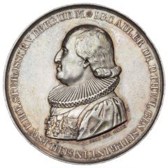 Medal - Golden jubilee of Professor J. G. C. Adler Silver issue