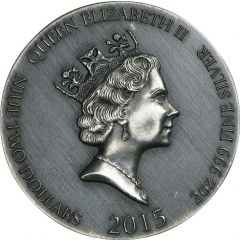 2 Dollars - Elizabeth II Odin