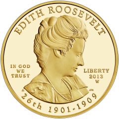 10 Dollars Edith Roosevelt , Bullion Coinage