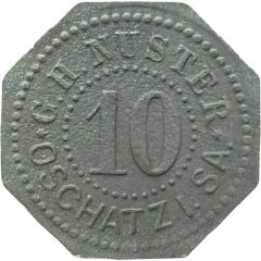 10 Pfennigs - Oschatz G.H. Nuster