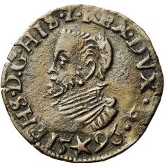 1/2 Liard `Gigot` - Philip II Maastricht